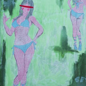 SEXXX FRAMED ON CANVAS