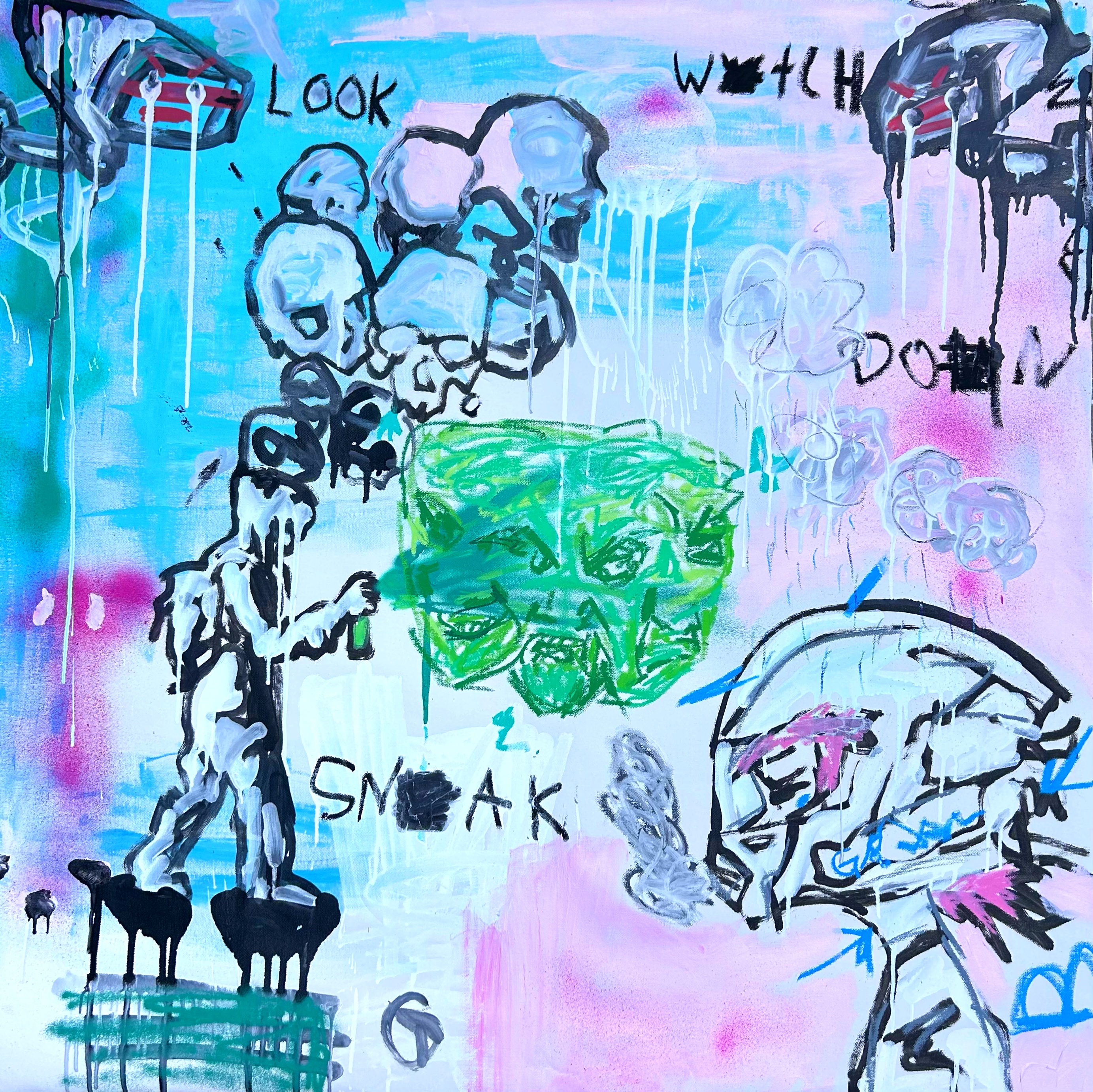 DON'T LOOK ON CANVAS